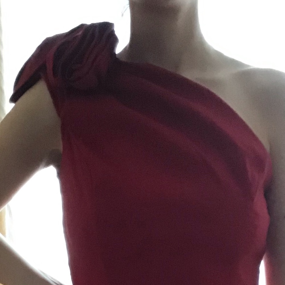 Bloomingdales”Red Cocktail Dressy Dress